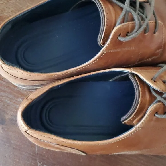 EUC. Cole Haan Men's Grand 2.0 Cap-Toe Oxford Size 11.5M, British Tan